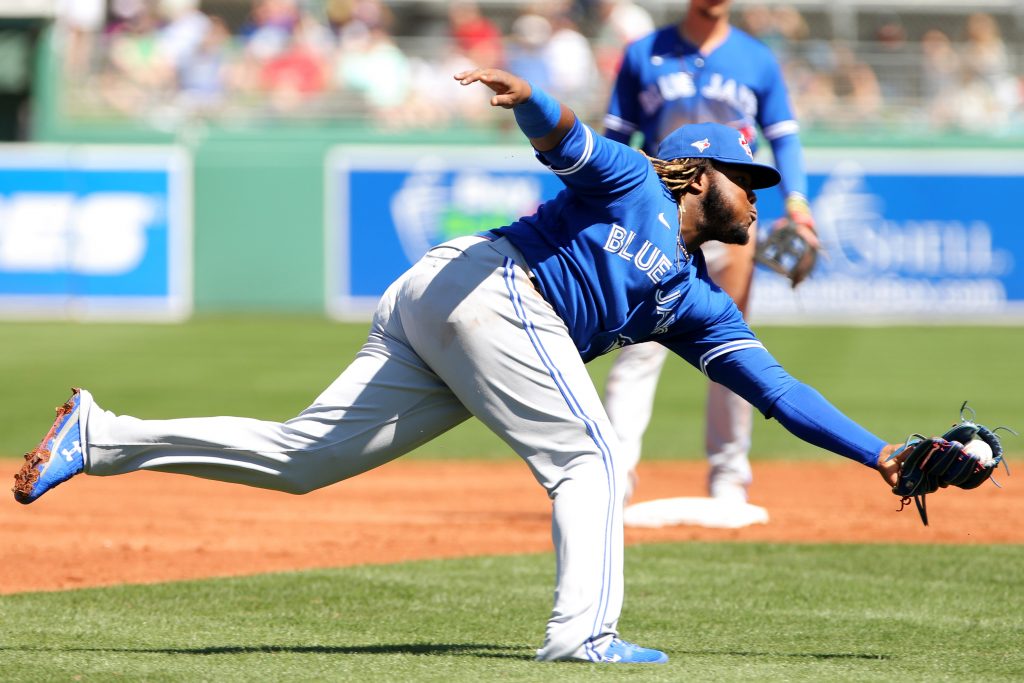 Vladimir Guerrero Jr. slimmer at Blue Jays Spring Training