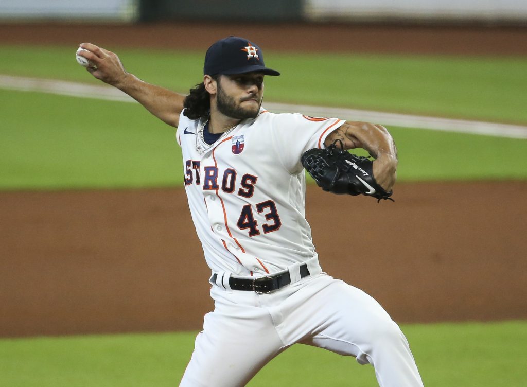 Houston pitcher Lance McCullers tweets displeasure about Rangers