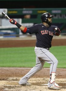 Carlos Santana hopeful to be back with Cleveland Indians in 2018