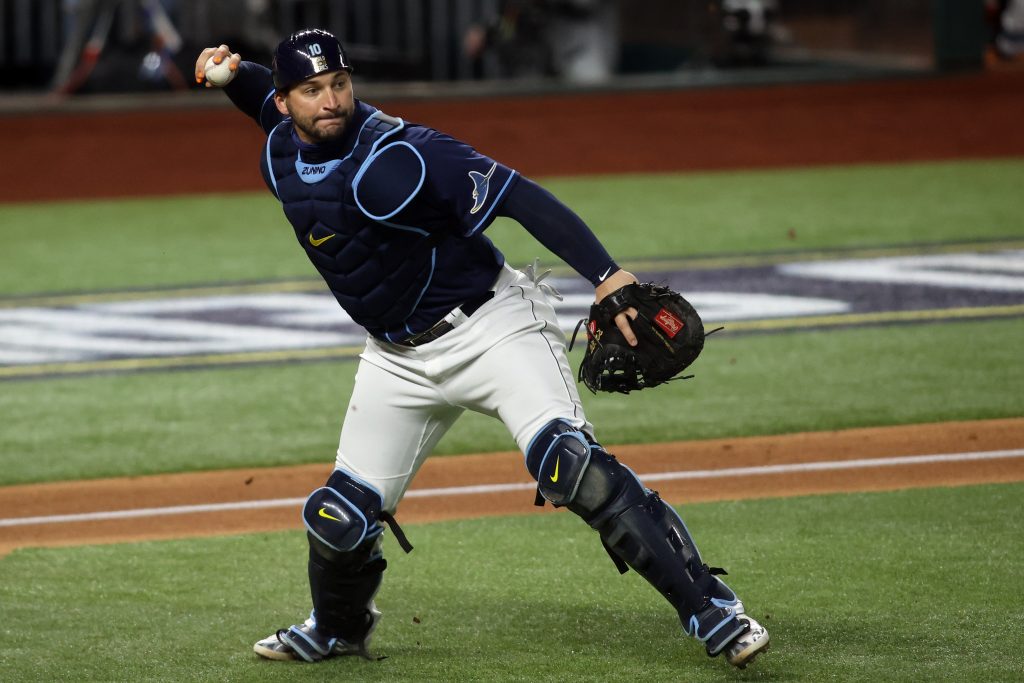 Rays' Mike Zunino sidelined with 'cranky shoulder