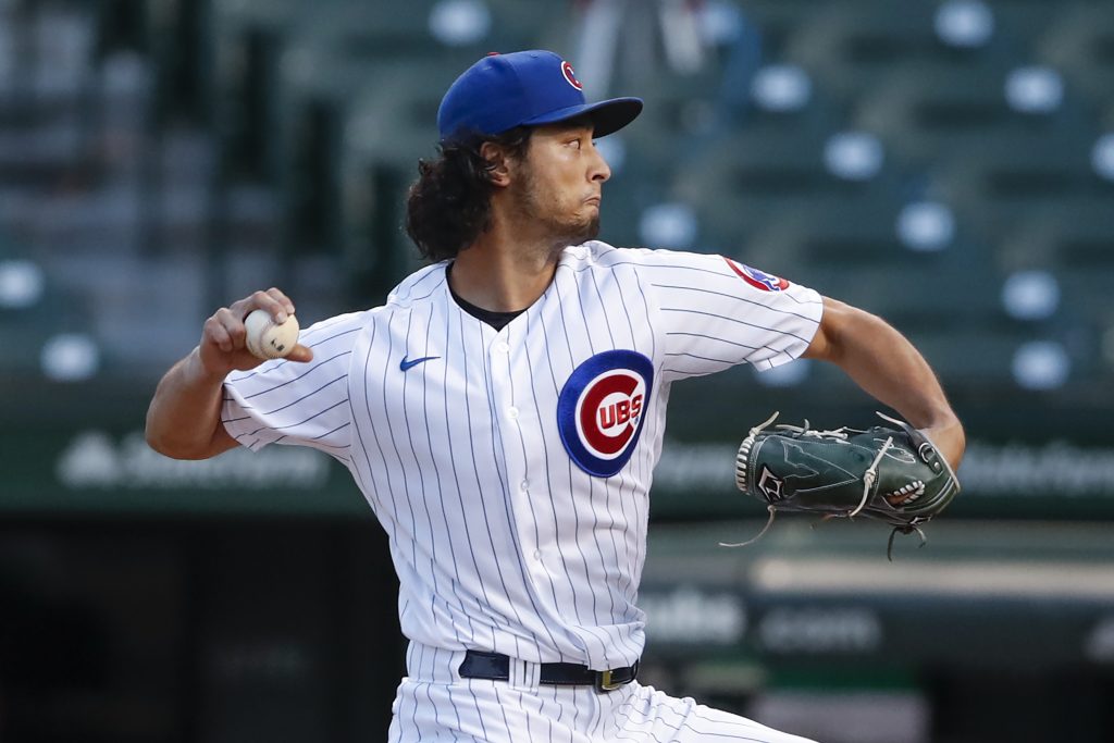 Yu Darvish gets no decision as Padres beat Braves in comeback