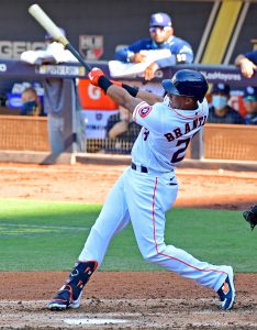 Brantley fits right in with Astros