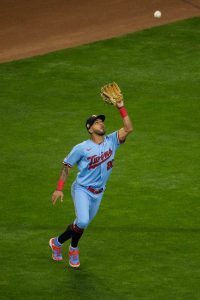 Alternate 2021 All-Star Game Cleveland Indians Red Jersey Replica Eddie Rosario