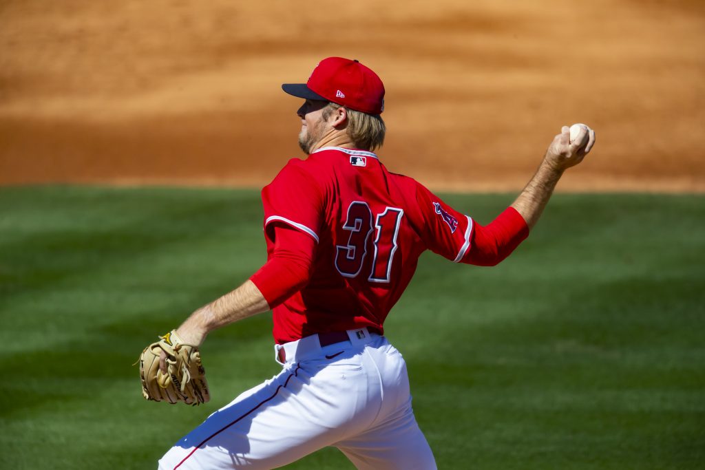 Angels' pitcher Buttrey unexpectedly retires from baseball