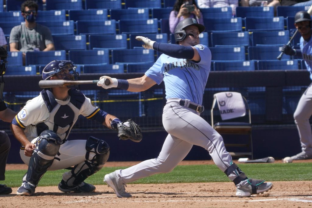 Jarred Kelenic: AL Player of the Month Candidate, by Mariners PR