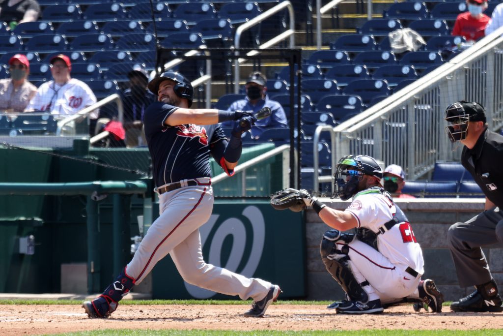 Darren O'Day (Team-Issued or Game-Used) 2019 Atlanta Braves Hank