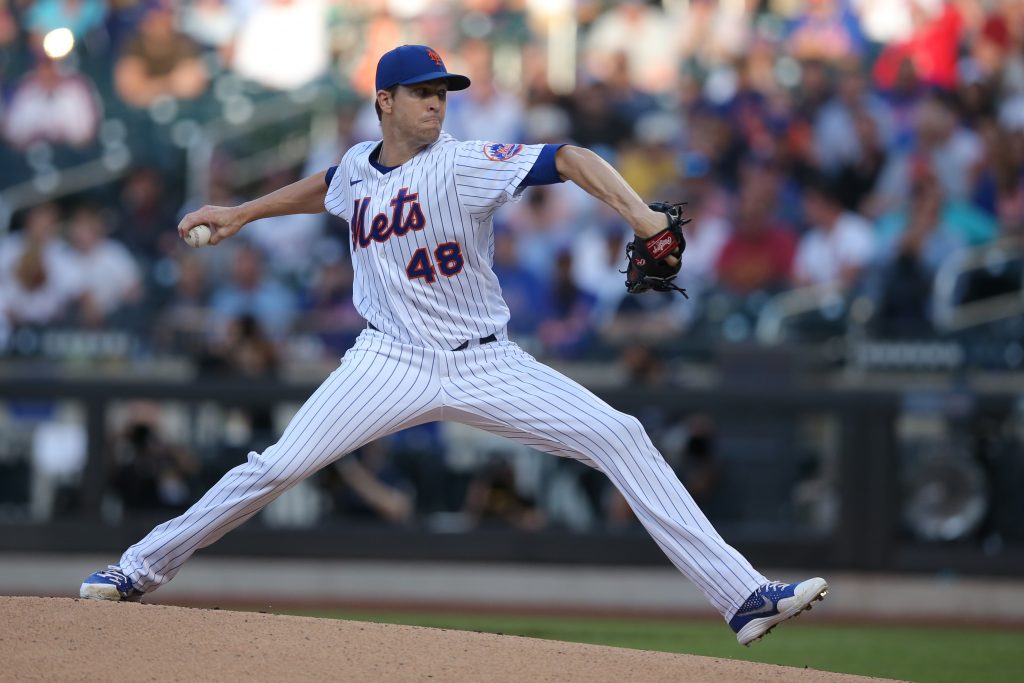 New York Mets ace Jacob deGrom throws 4 IP, K's 4 in third rehab