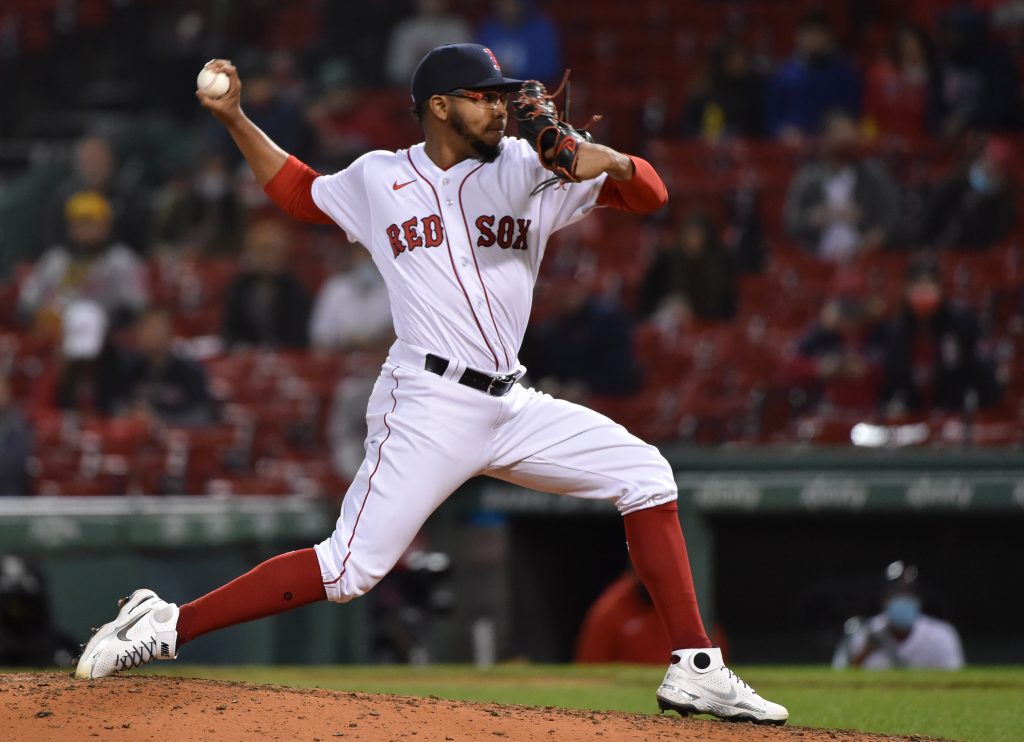 Eduard Bazardo has eye on Boston Red Sox Opening Day roster after spending  pandemic in a bubble, increasing velo, lifting, running 