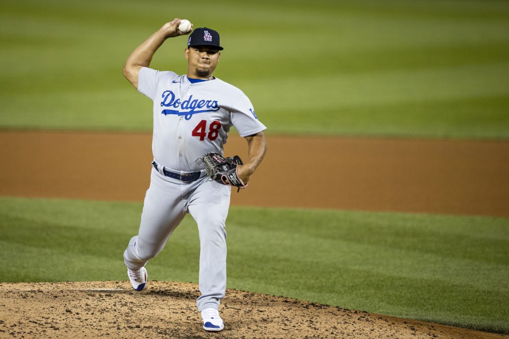 July 23, 2021: Los Angeles Dodgers pitcher Brusdar Graterol (48