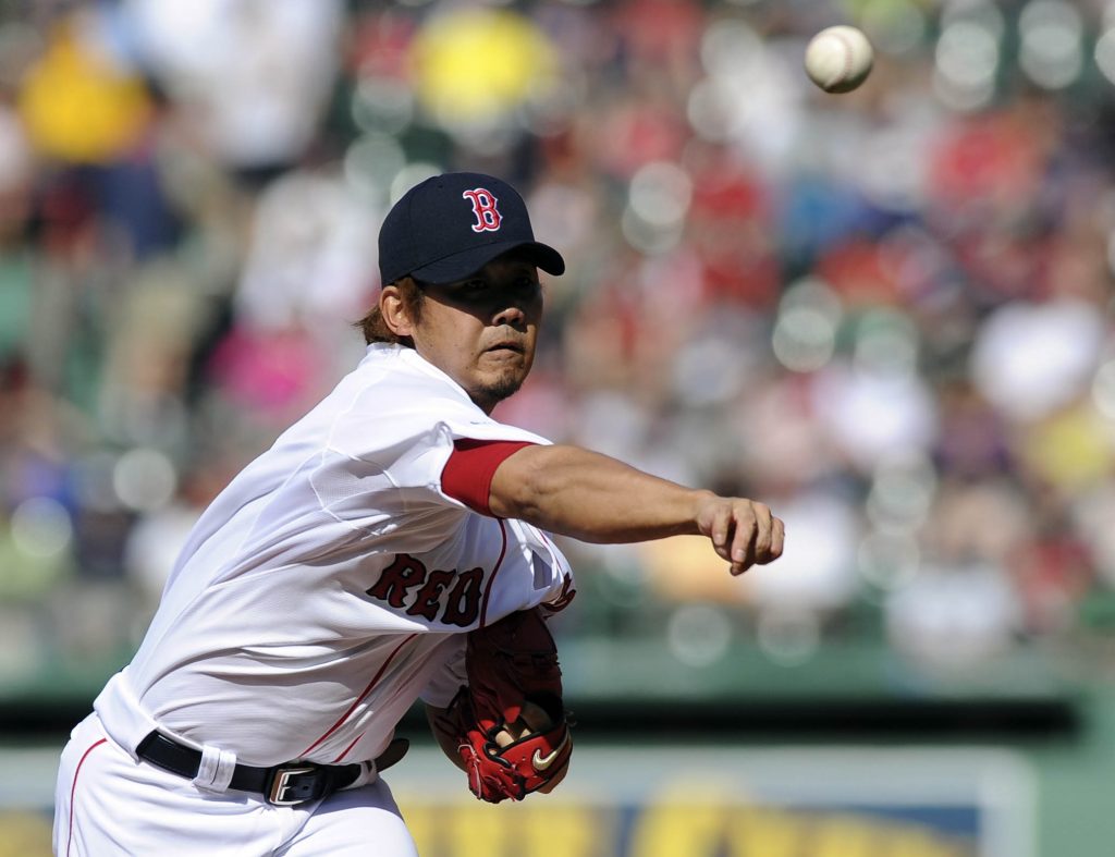 Boston Red Sox Daisuke Matsuzaka Player Pennant & Baseball -  Ireland