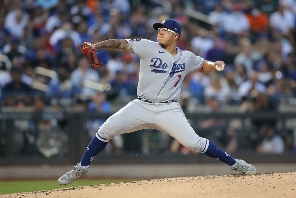 Dodgers place LHP Julio Urías on IL with hamstring strain - The San Diego  Union-Tribune