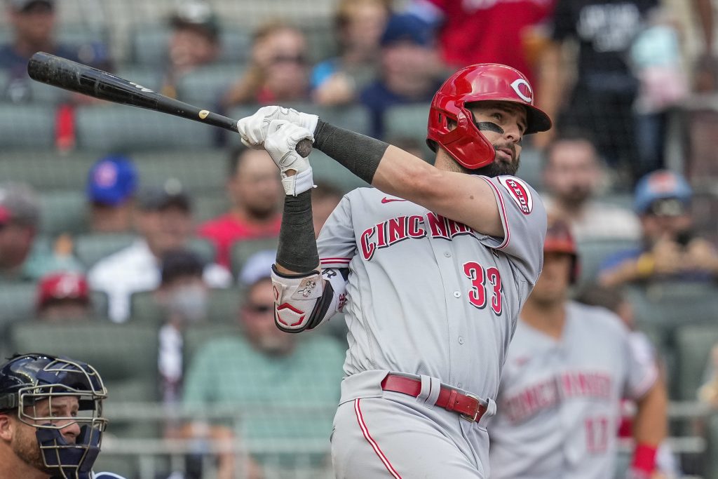 Reds outfielder Jesse Winker is quietly topping offensive