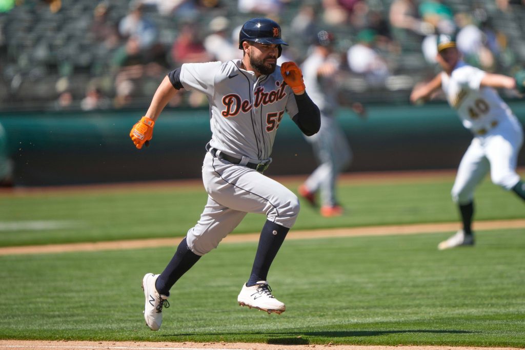 Detroit Tigers' Akil Baddoo, Derek Hill injured in OF collision