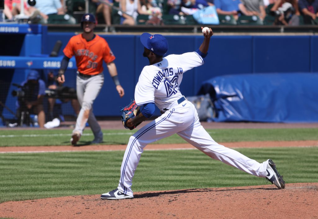 Carl Edwards Jr. Game-Used Navy Script Jersey - 9/28/22