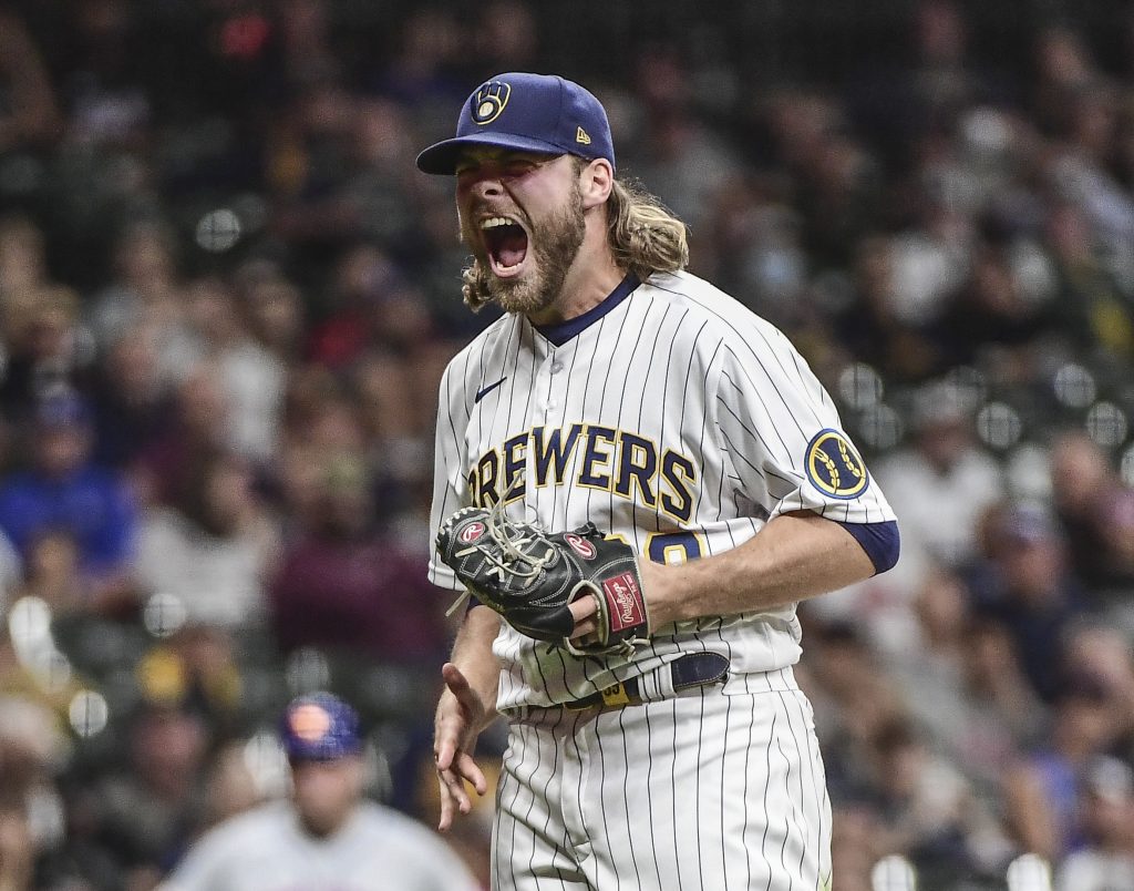 A shorthaired Corbin Burnes DOMINATED The Reds last night across 6