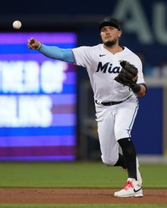 Miguel Rojas, Marlins present new car to family of teenager