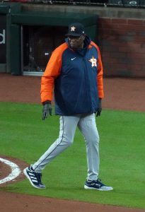 Everyone in the Astros' dugout has a Dusty Baker story and he has