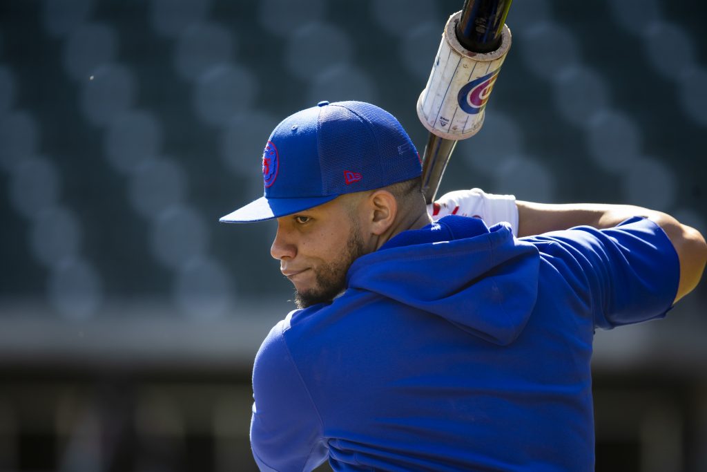 WATCH: Willson Contreras, Anthony Rizzo get heated in dugout