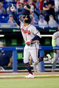 Braves first baseman Matt Olson, shaped by bonds forged in Atlanta