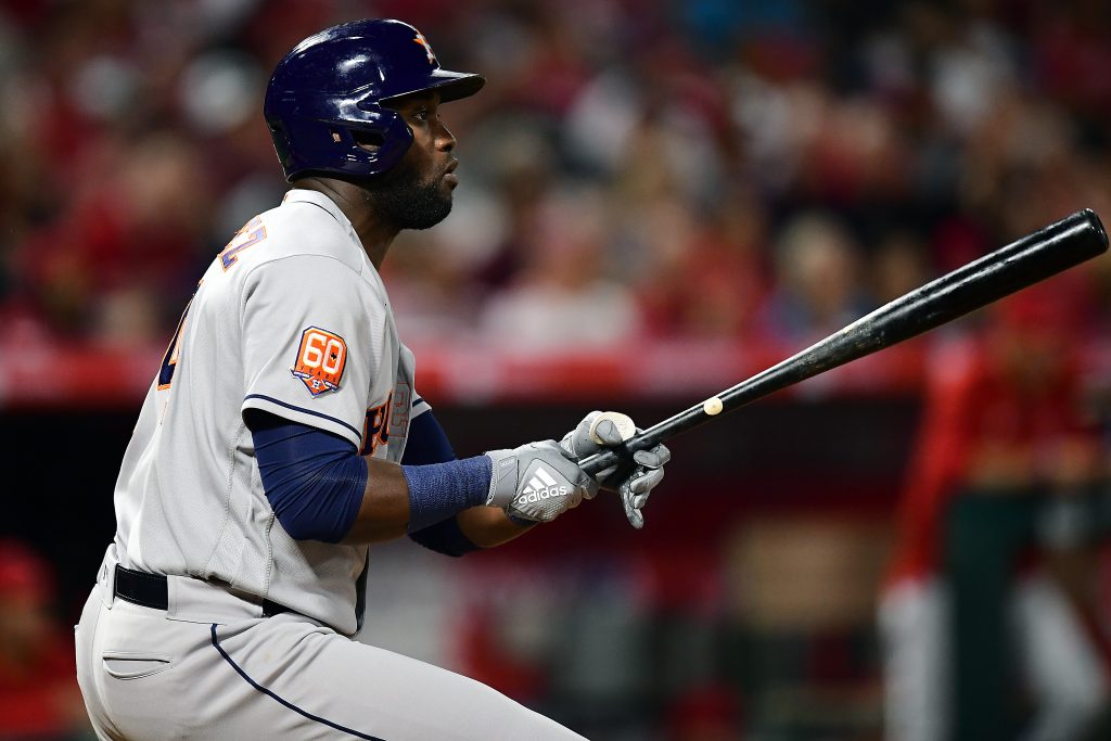 Astros place slugger Yordan Alvarez on IL with sore oblique