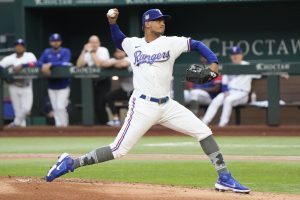 Jose Trevino traded by Rangers to Yankees for Abreu, Ahlstrom