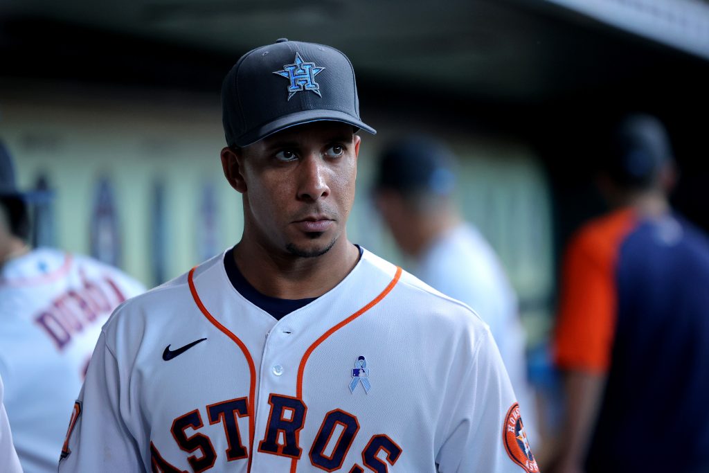 Houston Astros DH Michael Brantley should return next week