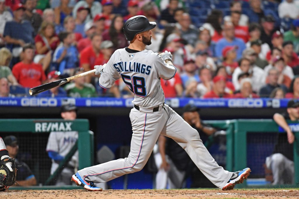 2023 Season Kickoff Auction: Jacob Stallings Game-Used City Connect Jersey  / Helmet from 2022 Season - Miami Marlins