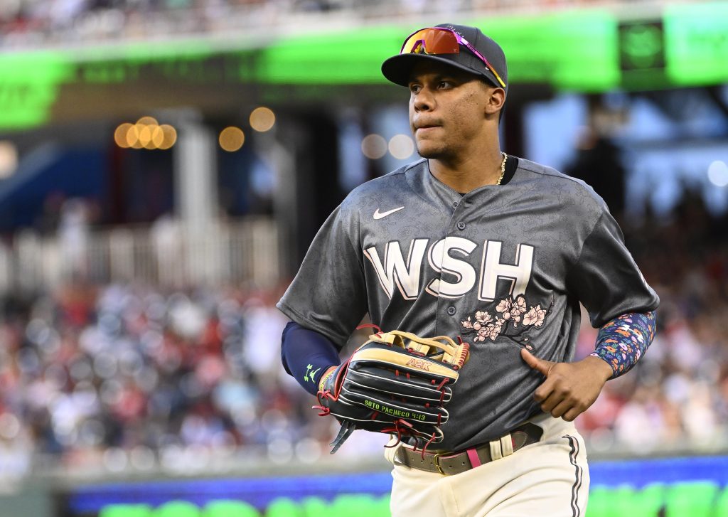 Padres reliever has funny quote about giving up number to Juan Soto