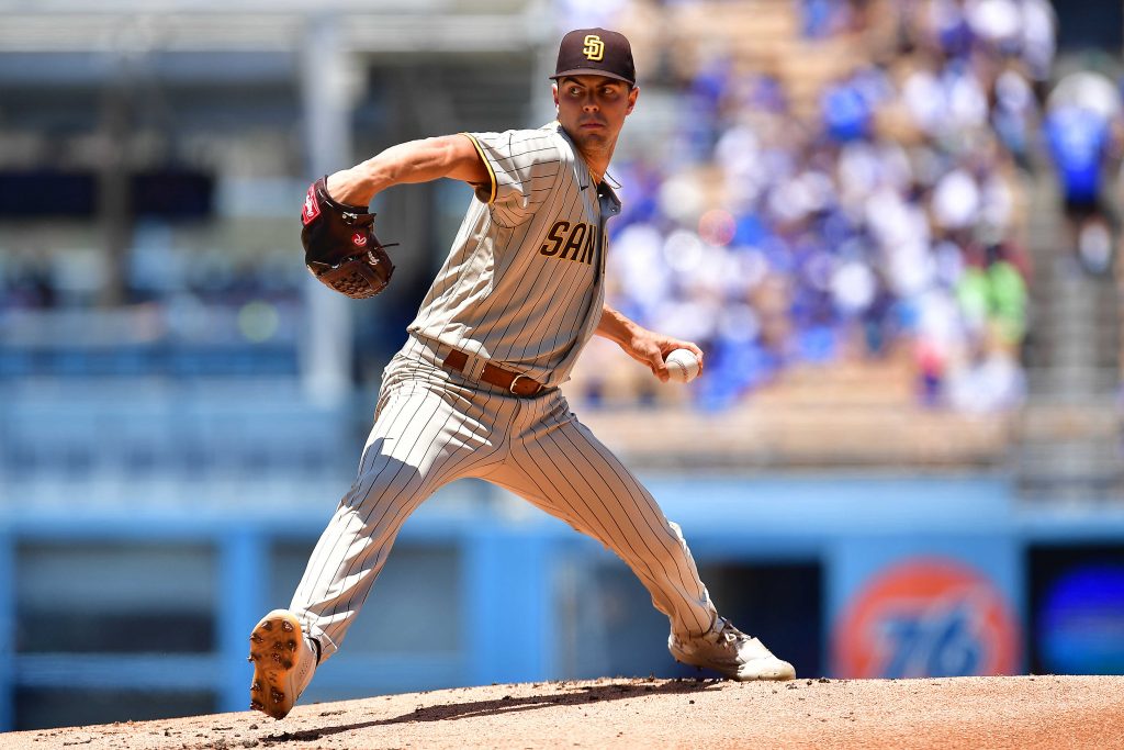 Padres LHP MacKenzie Gore pulled with sore elbow