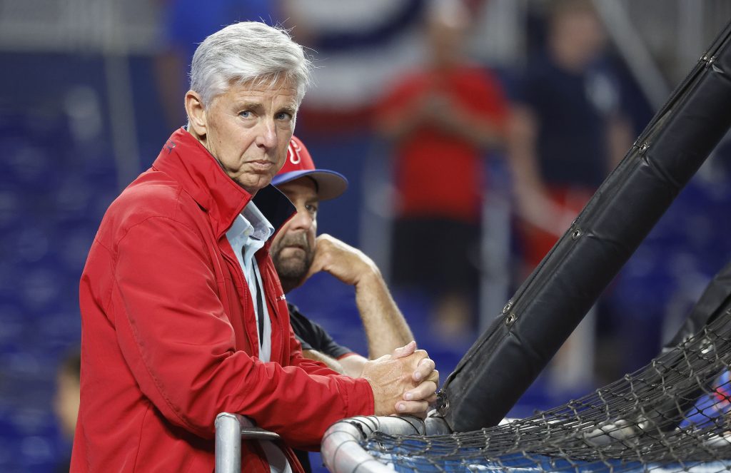 Dombrowski addresses looming Nola, Hoskins free agency