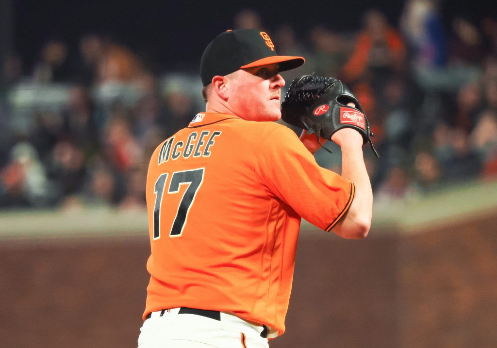 Giants' Jake McGee built for the ups and recent downs of closing