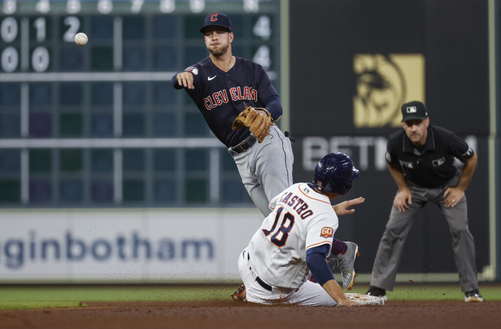 Cleveland Indians prospect Ernie Clement can hit just about anything
