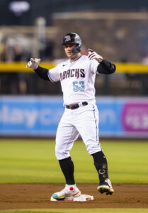 D-backs' Corbin Carroll stays hot for Hops