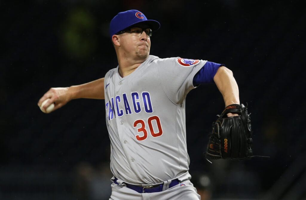 ACL Reds starting pitcher Alec Mills (30) during an Arizona