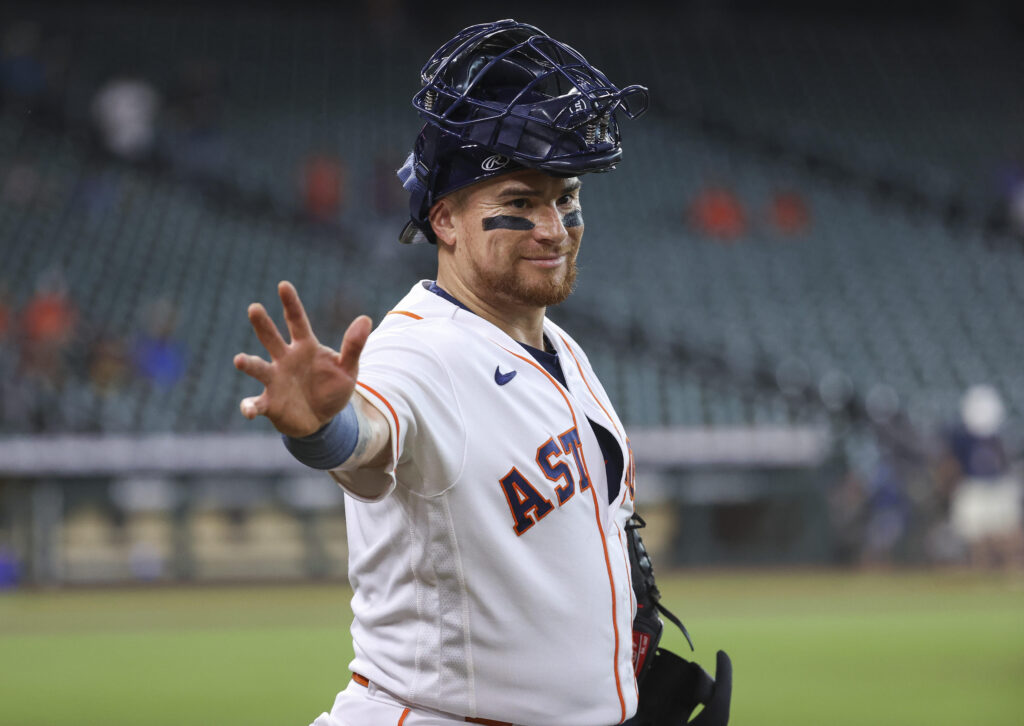 Christian Vazquez Houston Astros 2022 City Connect Navy Baseball Playe —  Ecustomily