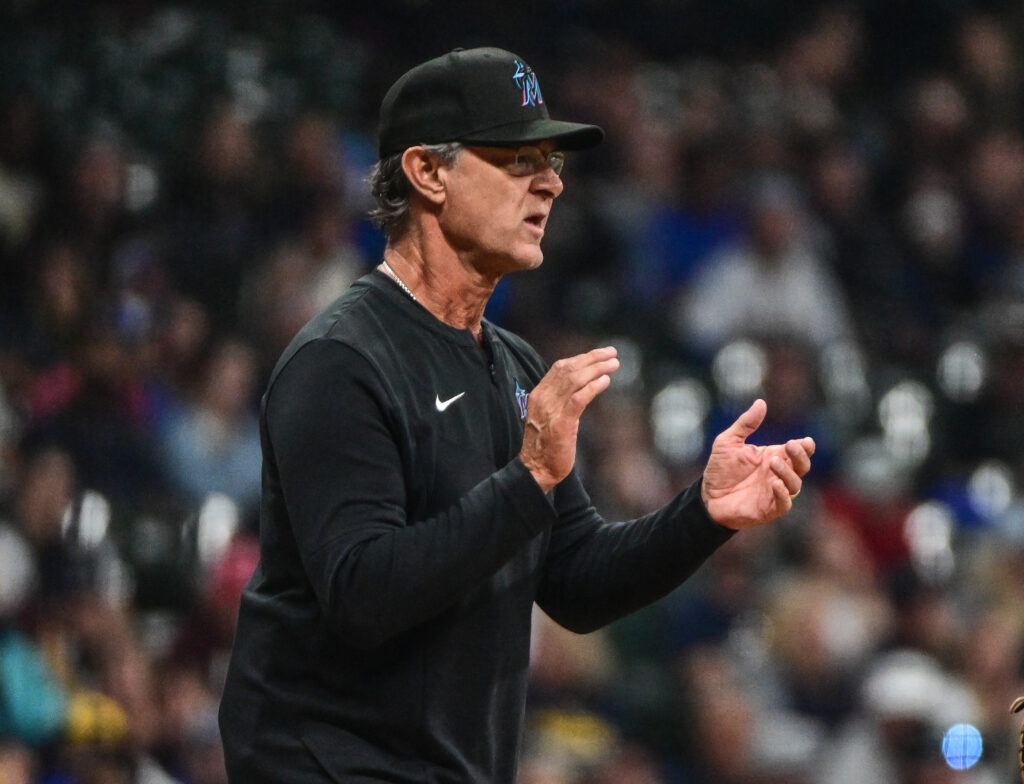 Marlins Manager Don Mattingly Blames Dodgers For Benches-Clearing
