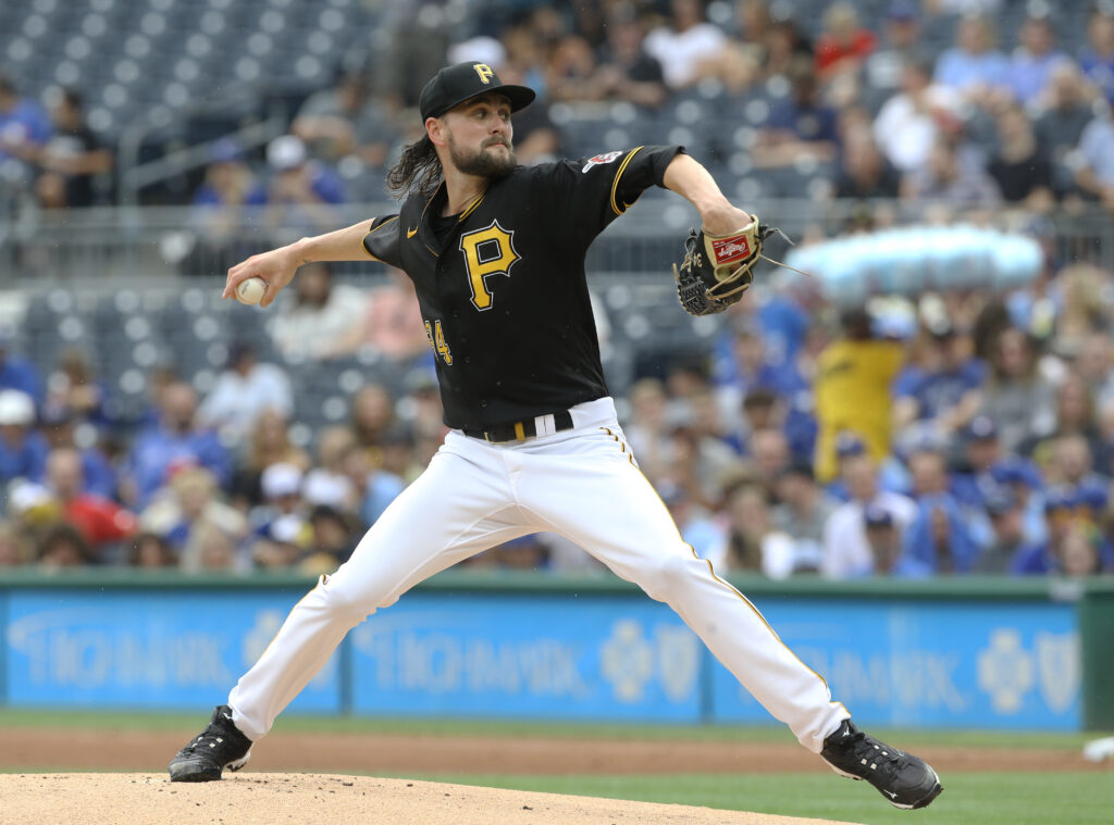 Connor Joe is swinging a hot stick for the Pittsburgh Pirates