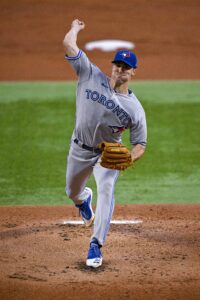 San Francisco Giants pitchers, Alex Wood, Ross Stripling & Sean Manaea