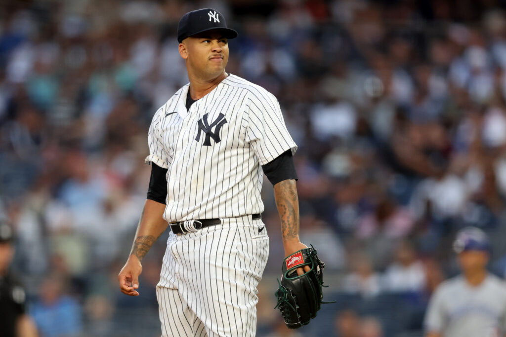 New York Yankees - The New York Yankees today announced that they have  acquired RHP Frankie Montas and RHP Lou Trivino from the Oakland Athletics  in exchange for LHP JP Sears, INF