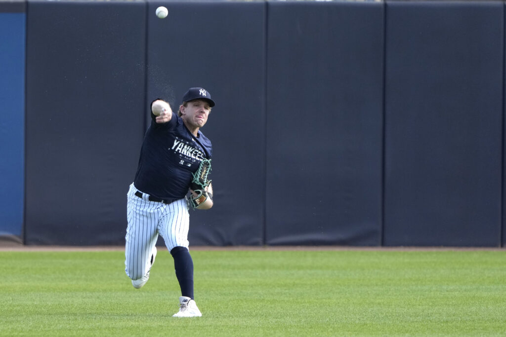 Oblique issue could delay start of season for Yankees' Harrison Bader