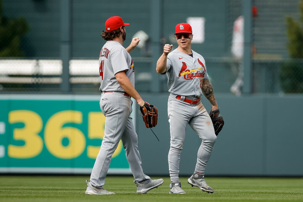 Why Tyler O'Neill is absent from Cardinals lineup vs Braves, per