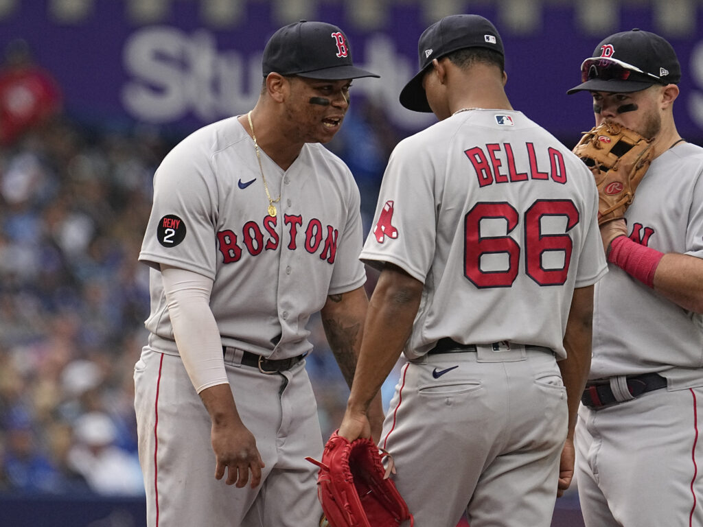 Red Sox place Brayan Bello on injured list, Eric Hosmer makes Boston debut  in return to Kansas City