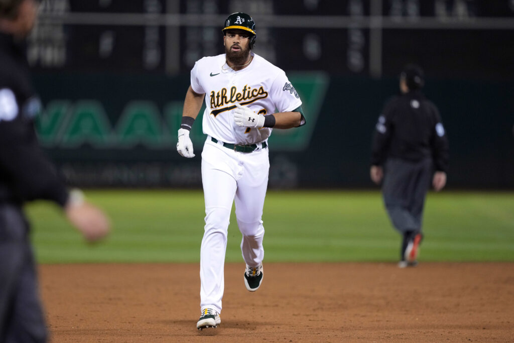 Oakl la dodgers jersey blue and A's roster moves: Dermis Garcia