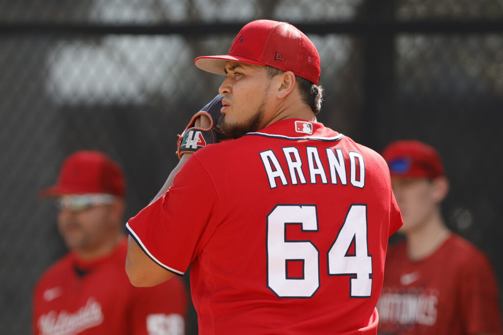 Washington Nationals place pitcher Victor Arano (shoulder) on IL