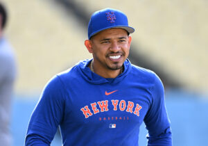 NY Mets Eduardo Escobar speaks about his strained oblique injury