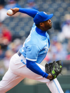 Aroldis Chapman has apparently spent all of quarantine working on his  massive arms