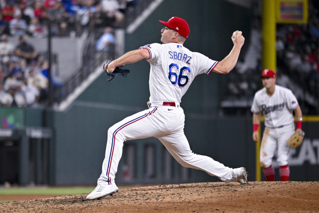 Rangers Place Josh Sborz On 15-Day Injured List