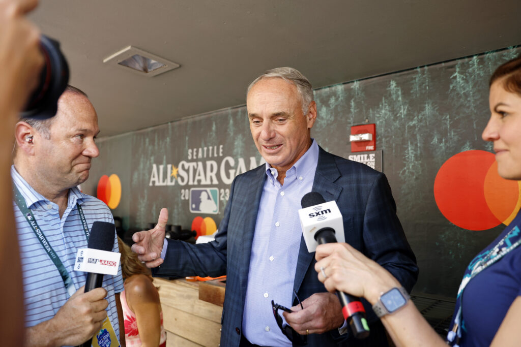 MLB Commissioner Rob Manfred Discusses Possible Sites For 2025 All-Star  Game - Fastball