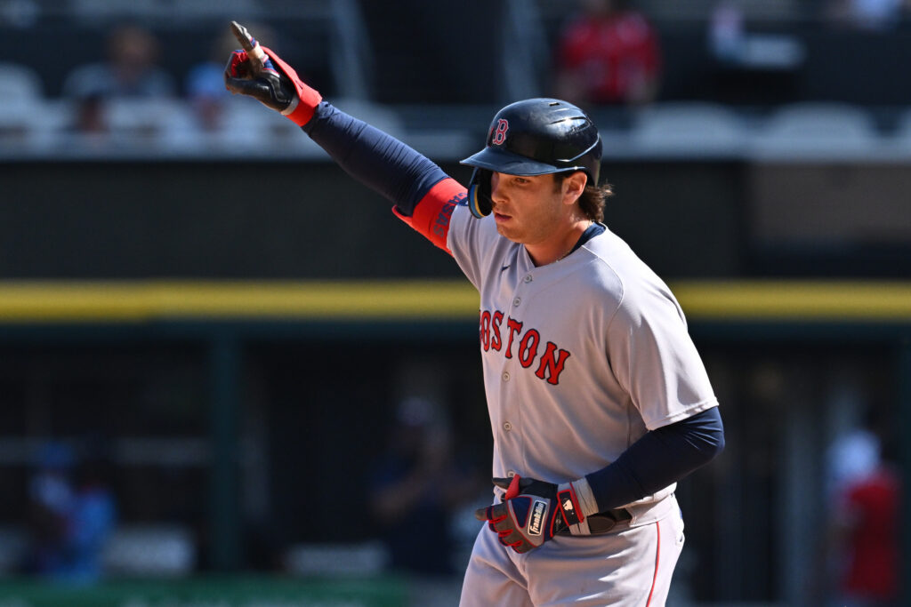 Red Sox's Triston Casas hits first career homer, intense