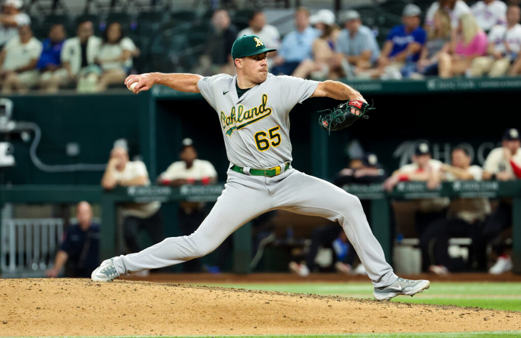 Oakland A's Trevor May finds success after dealing with anxiety